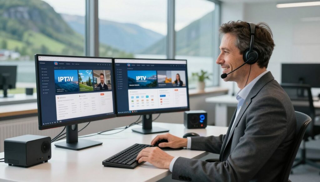 norsk kundestøtte for iptv